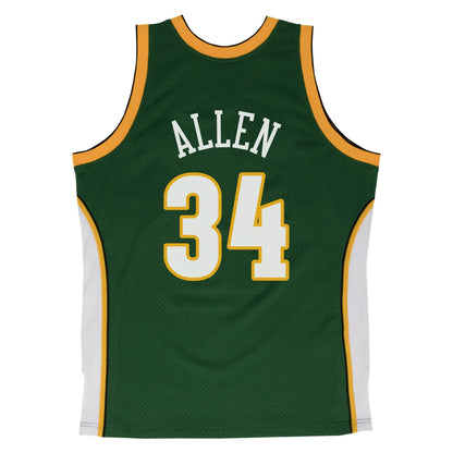 Mitchell & Ness Men's NBA Swingman Jersey Seattle Supersonics 2006 Ray Allen Jerseys
