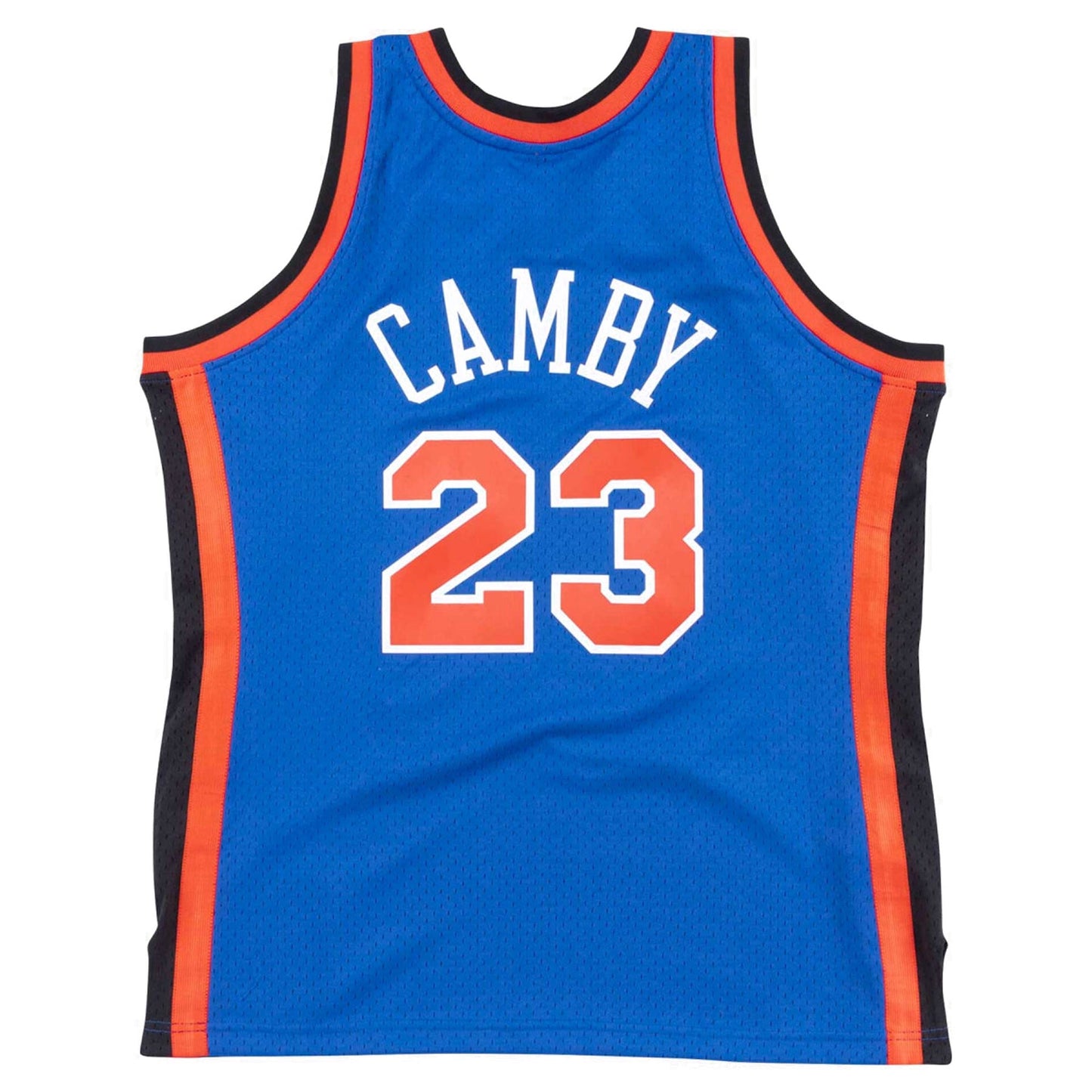 Men's Mitchell & Ness NBA Swingman Jersey New York Knicks 98-99 Marcus Camby