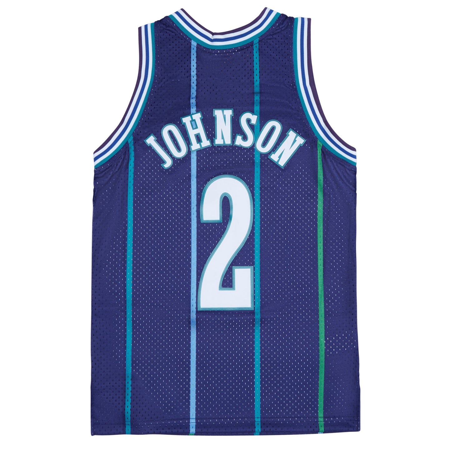 Mitchell & Ness Men's NBA Swingman Alt Jersey Charlotte Hornets 94 Larry Johnson