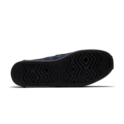 Navy Twill Check-