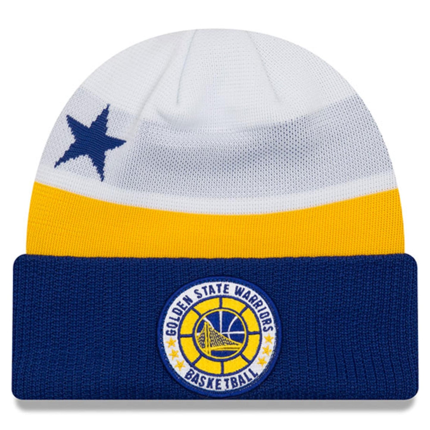 New Era Men's NBA Golden State Warriors Tipoff Series Knit Beanie