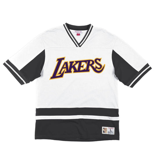 Men's Mitchell & Ness NBA Final Seconds V-Neck Los Angeles Lakers
