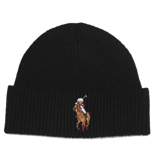 Polo Ralph Lauren Men's Recycled Riding Bear Beanie