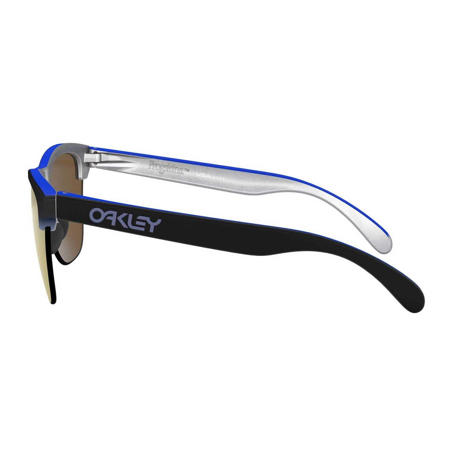 Oakley Men's Frogskins Lite Sunglasses - Black Fade/24K Iridium Sunglasses
