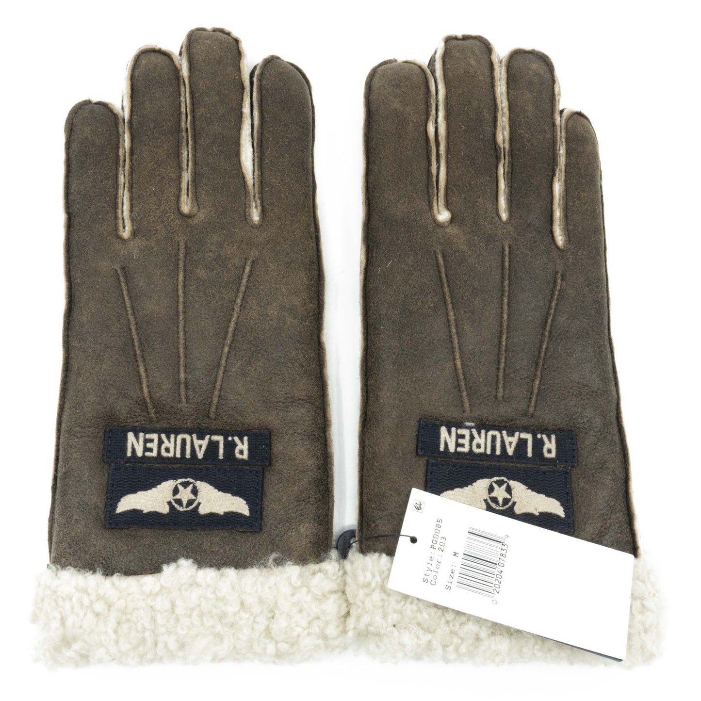 Men's Polo Ralph Lauren Military Shearling Gloves