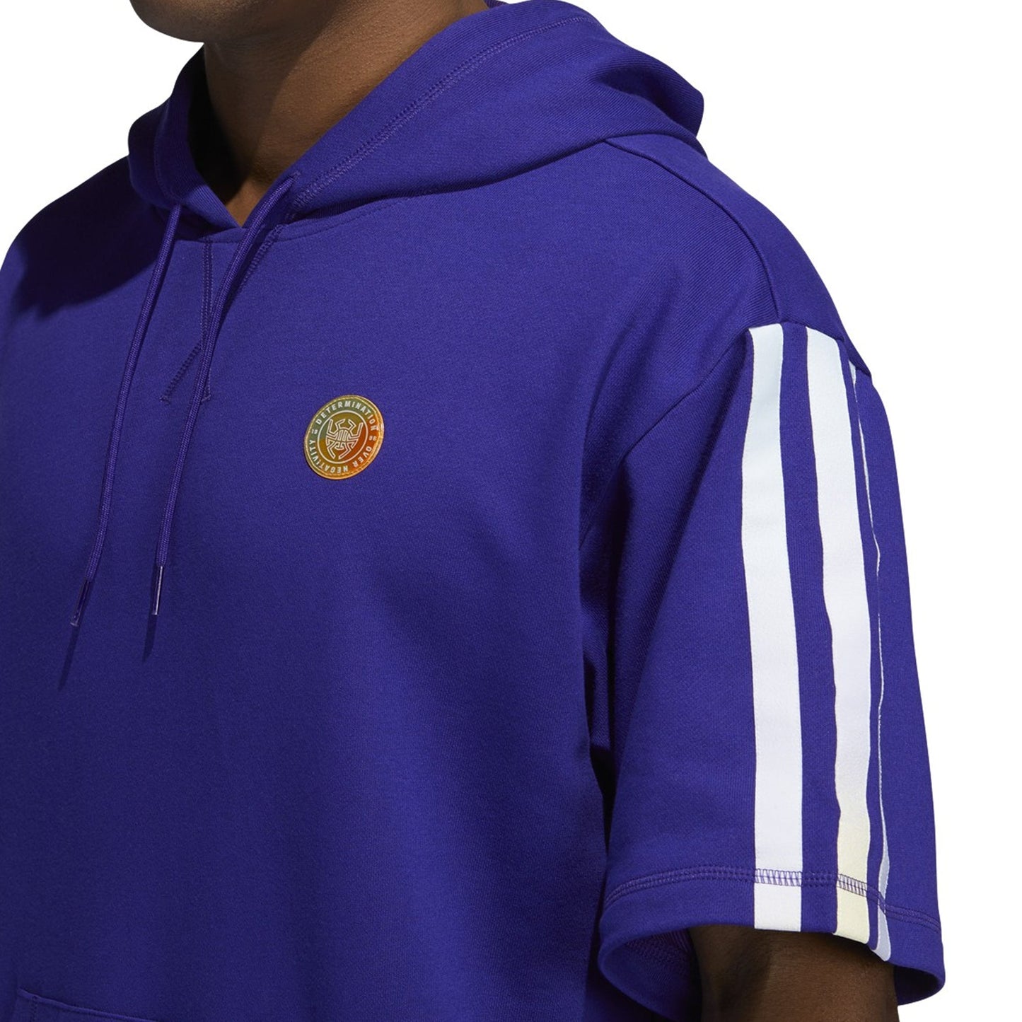 adidas Men's Donovan Mitchell Short Sleeve Hoodie