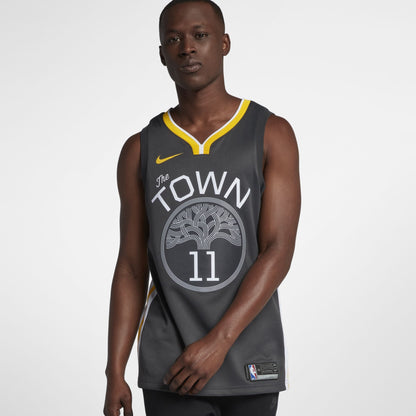 Nike Men's NBA Gs Warriors Klay Thompson Swingman Jersey Statement Edition Jerseys