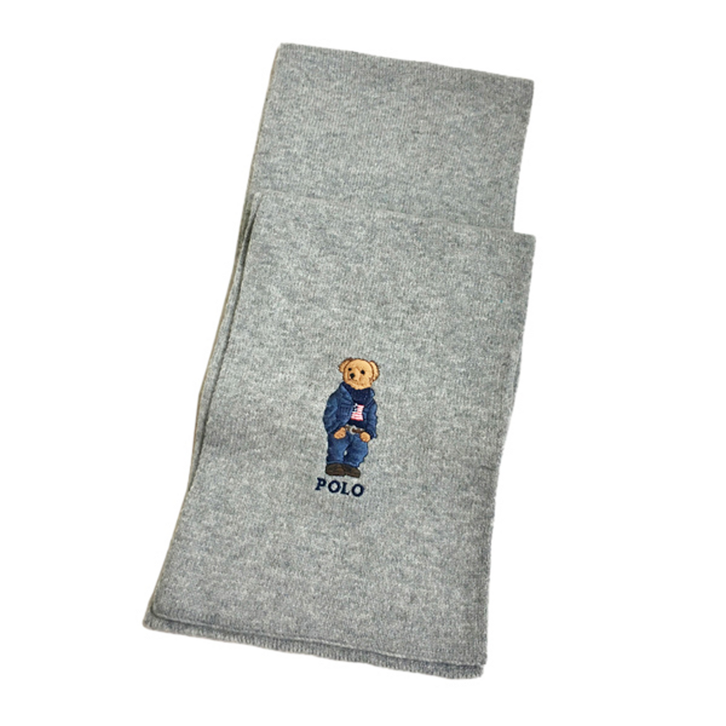 Polo Ralph Lauren Men's Bear Scarf Jean Jacket Sweater Jackets
