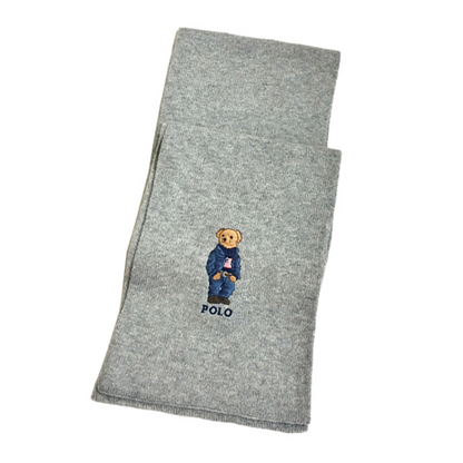 Polo Ralph Lauren Men's Bear Scarf Jean Jacket Sweater Jackets