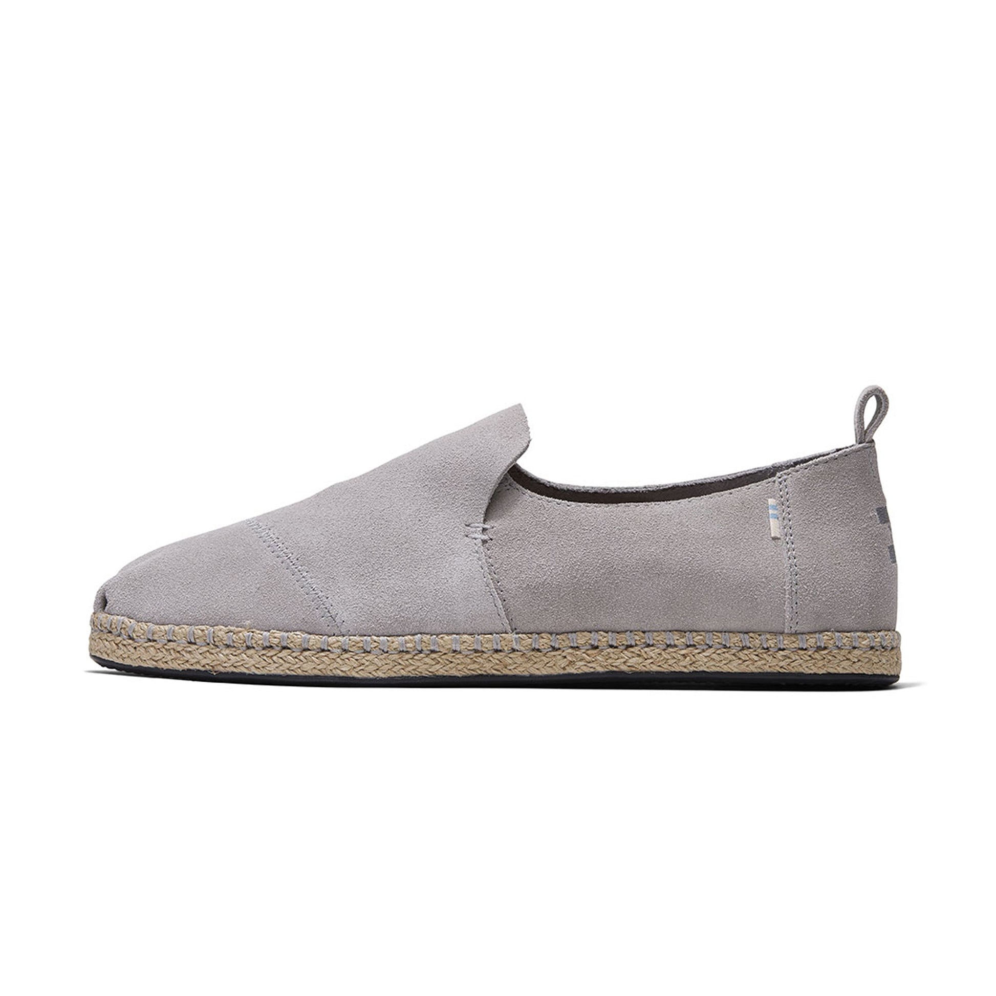 Drizzle Grey Suede-