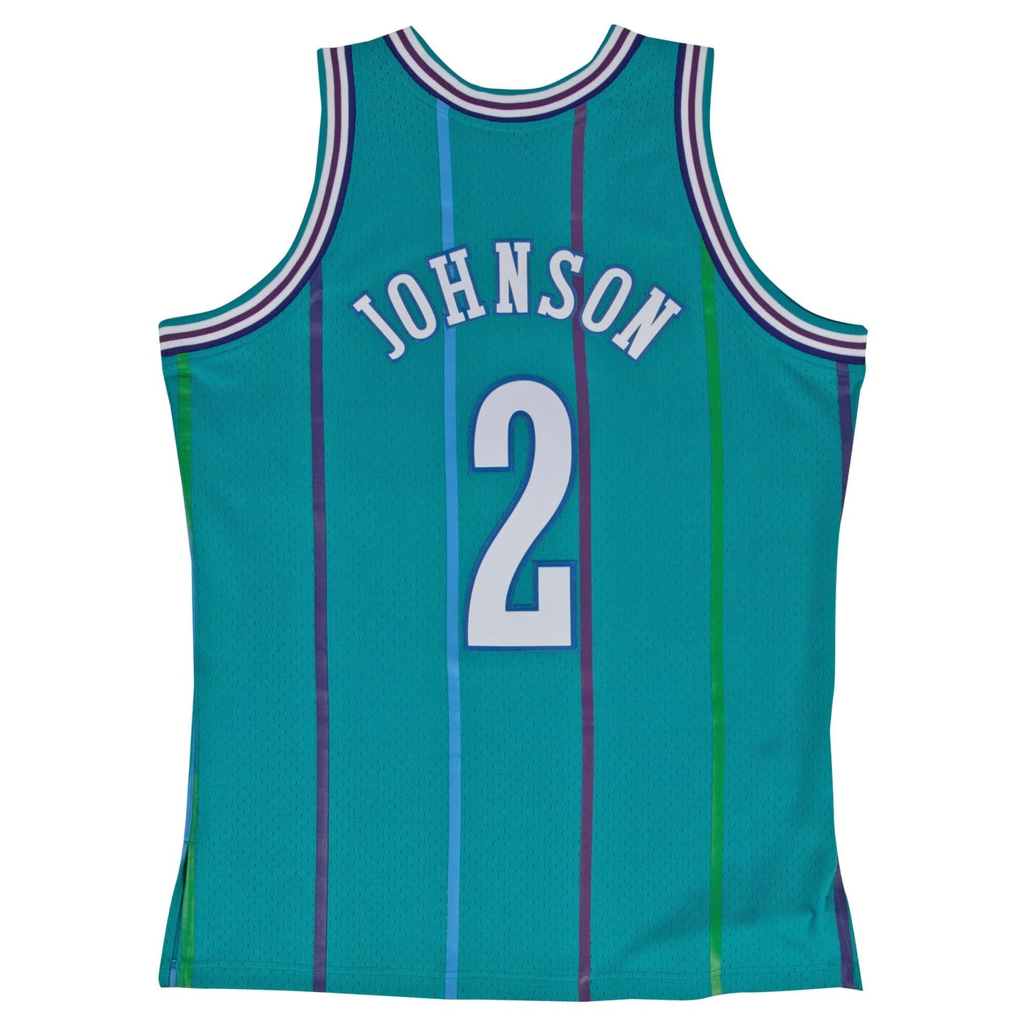 Mitchell & Ness Men's NBA Swingman Road Jersey Charlotte Hornets 92 Larry Johnson