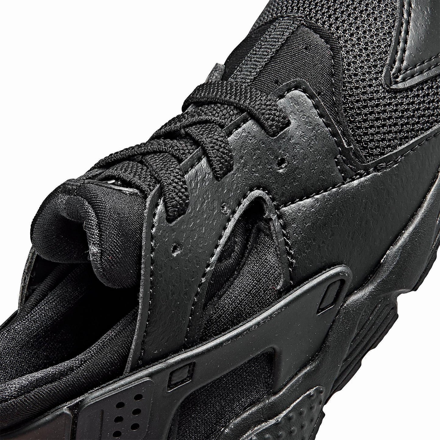 Nike Toddlers Air Huarache Run 'Triple Black' Sneakers