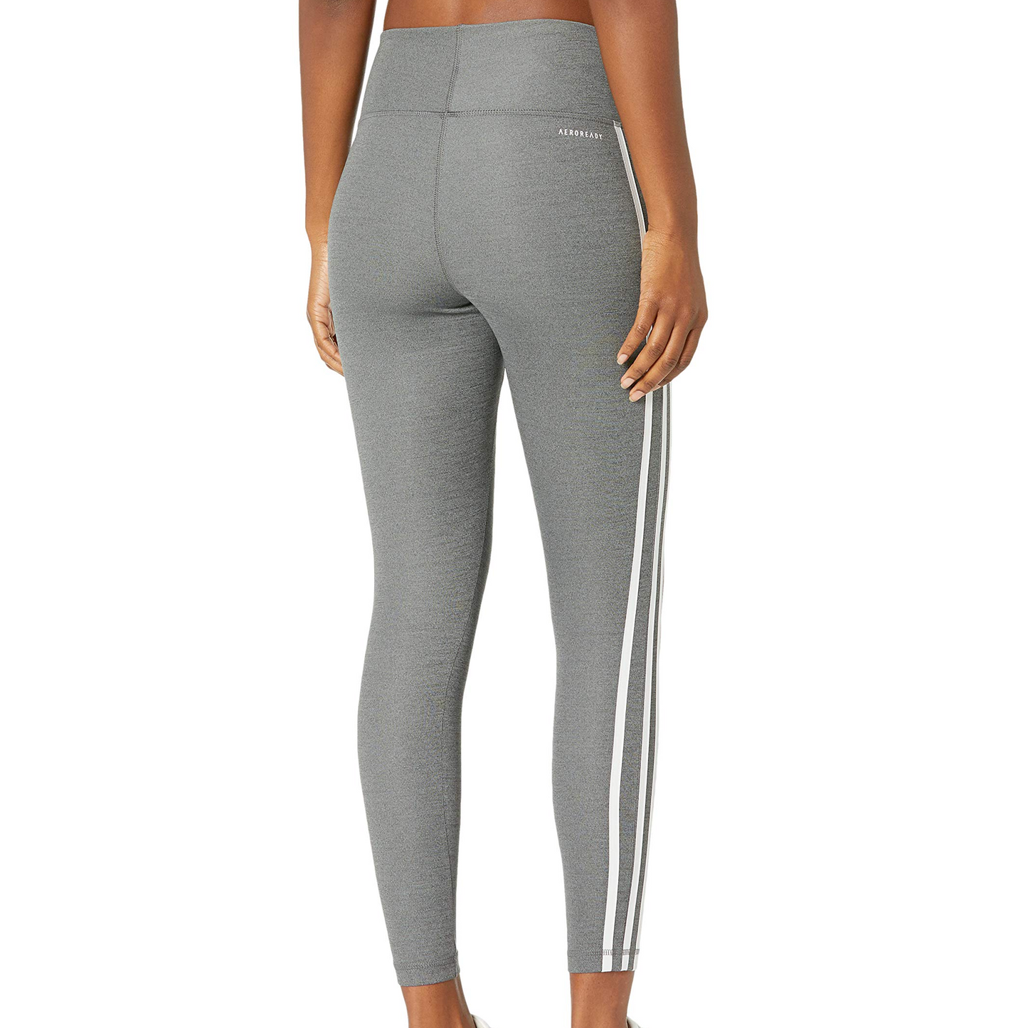 Women's adidas Designed 2 Move 3-Stripes High-Rise Long Tights