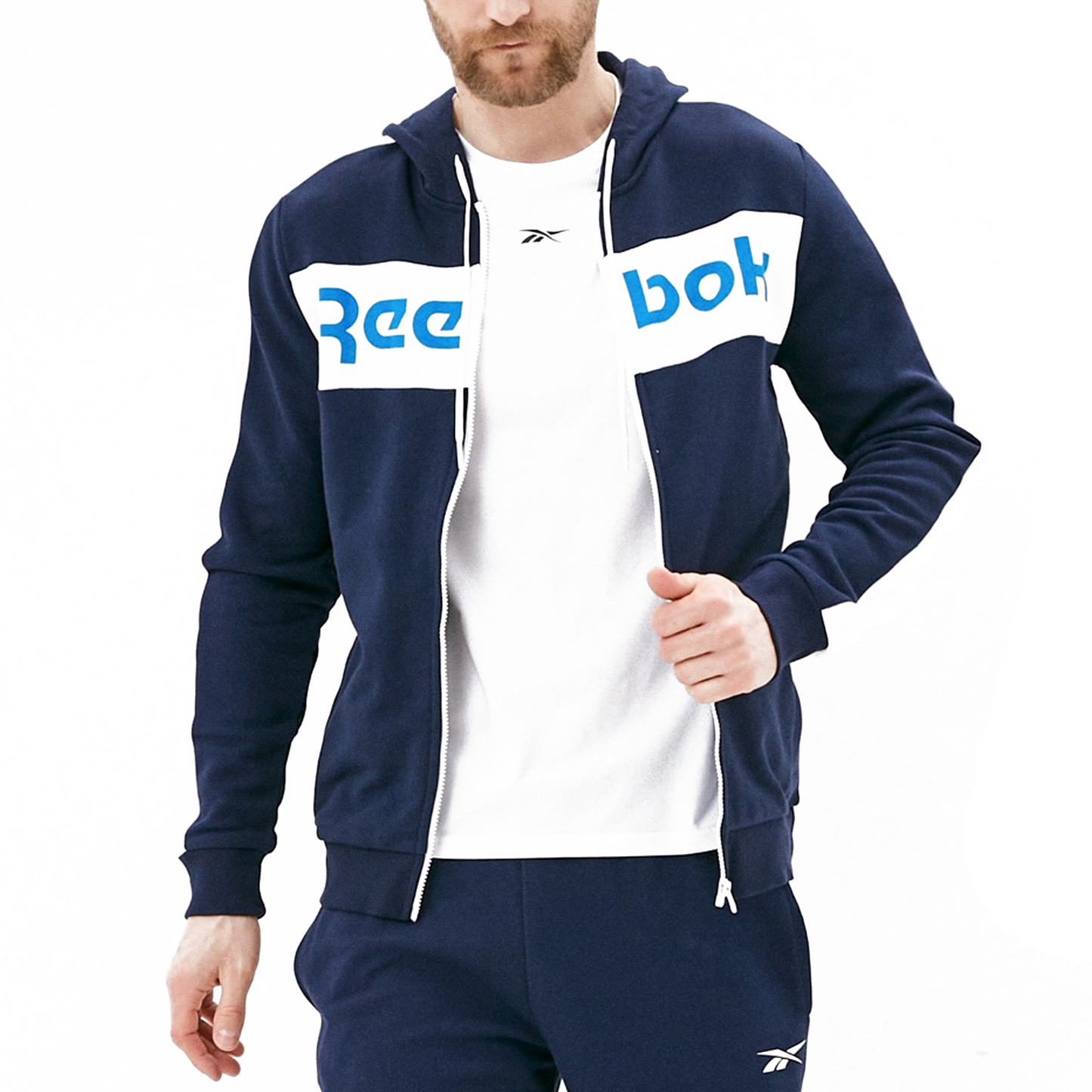 Reebok Men's Training Essentials Logo Hoodie Sweaters
