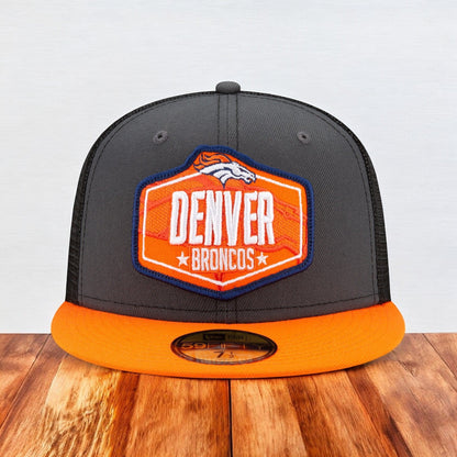 New Era Men's NFL Authentic 2021 Draft 59Fifty Fitted Broncos
