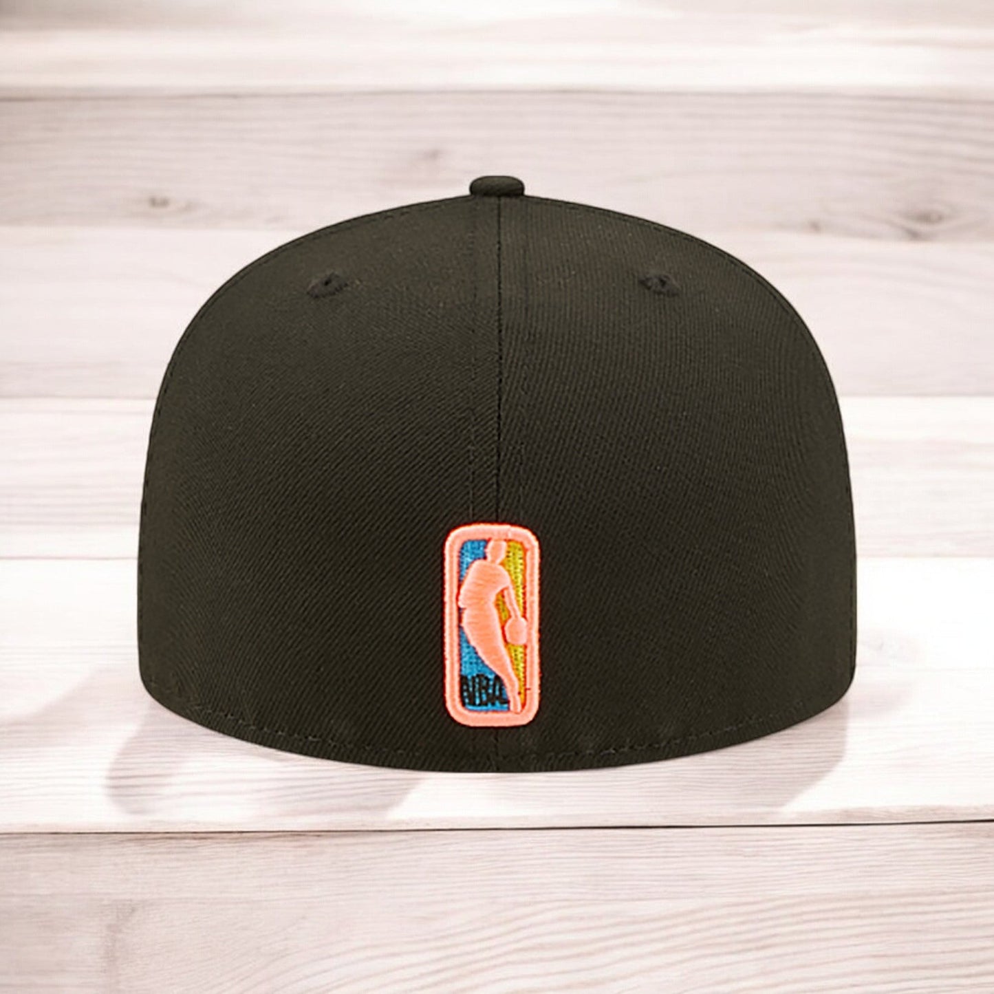 New Era Men's NBA 5950 Pink Glow Fitted Knicks