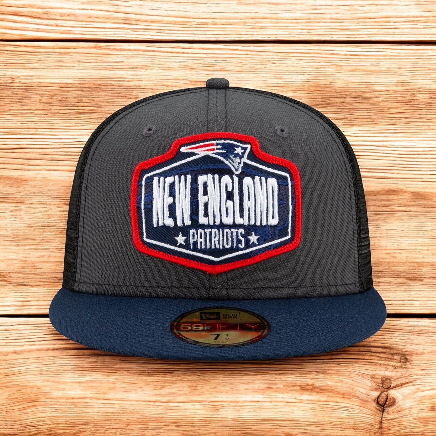 New Era Men's NFL 2021 Draft 59Fifty Fitted Patriots