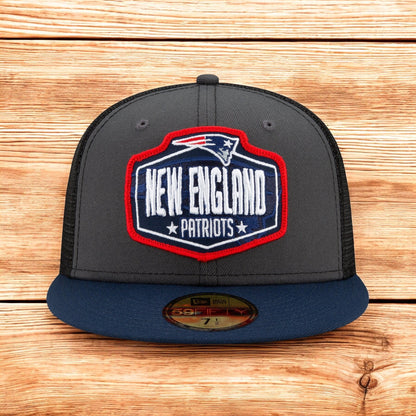New Era Men's NFL 2021 Draft 59Fifty Fitted Patriots