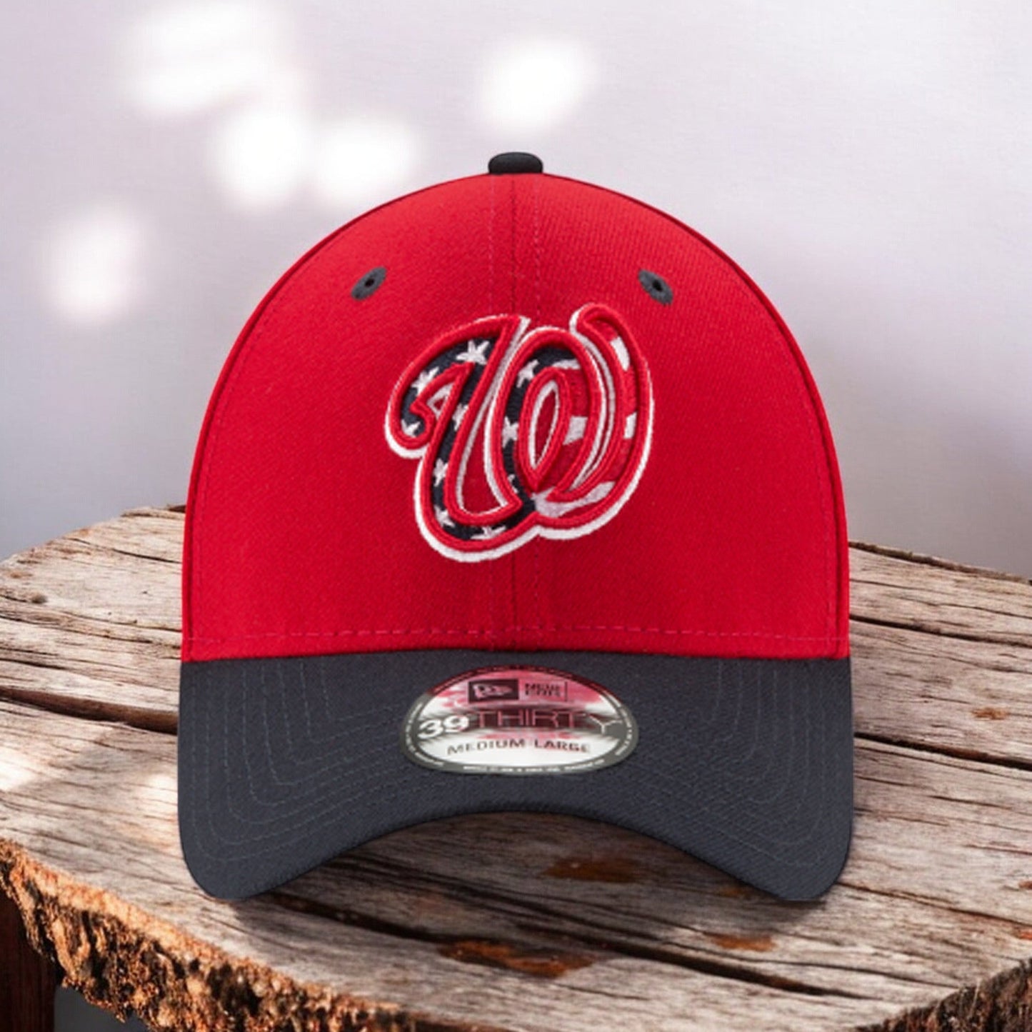 New Era Men's MLB 39Thirty Flex Fit Cap Nationals