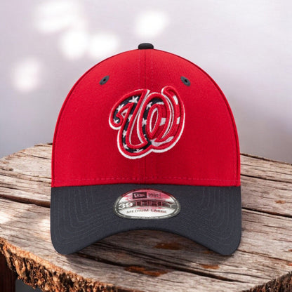 New Era Men's MLB 39Thirty Flex Fit Cap Nationals