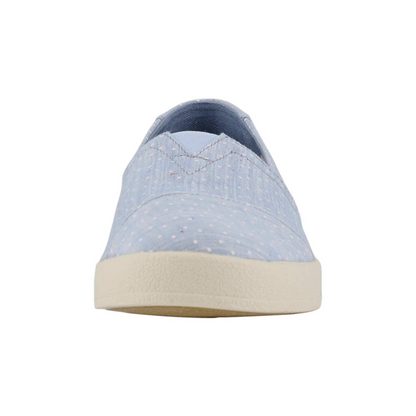 Light Bliss Blue Chambray Dot-