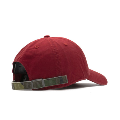 47 Brand Men's Chicago Bulls Clean Up Strapback Red/Camo