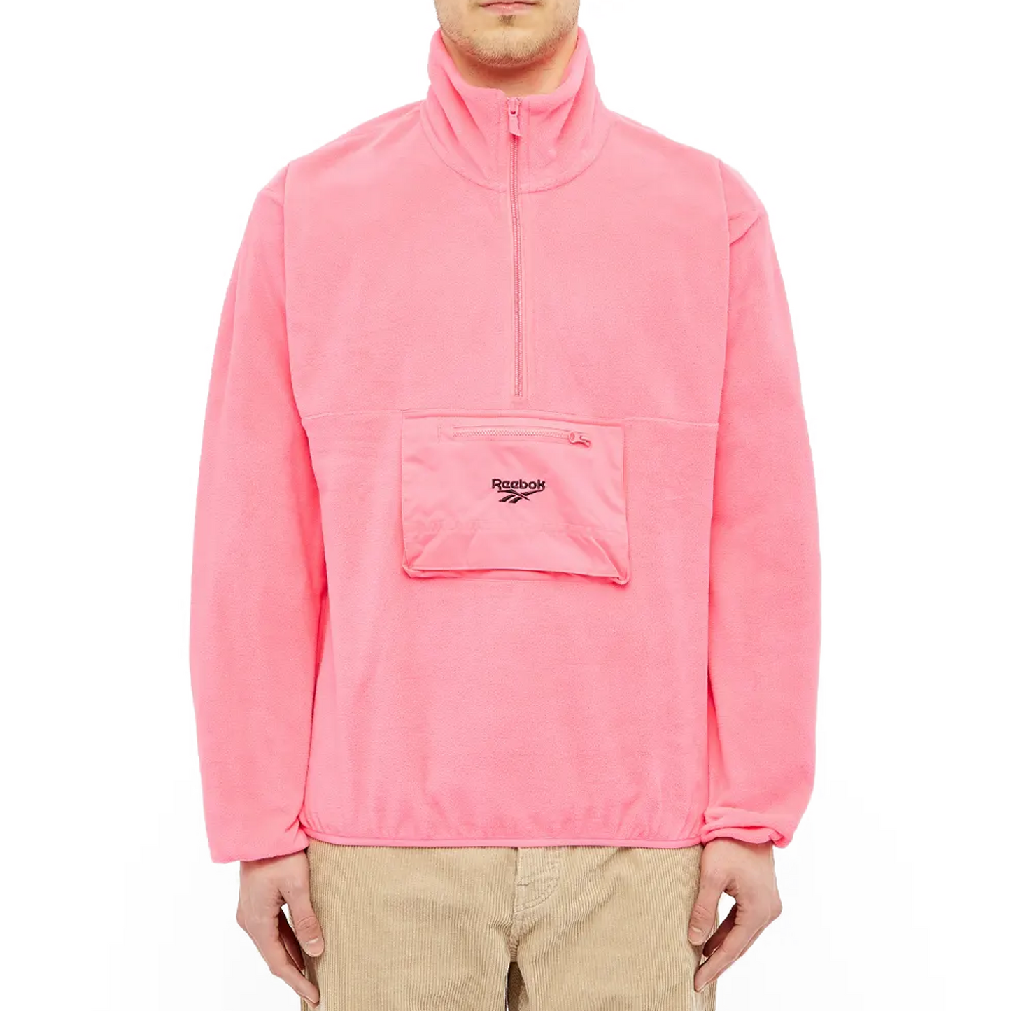 Men's Reebok Half-Zip Polar Fleece Sweatshirt