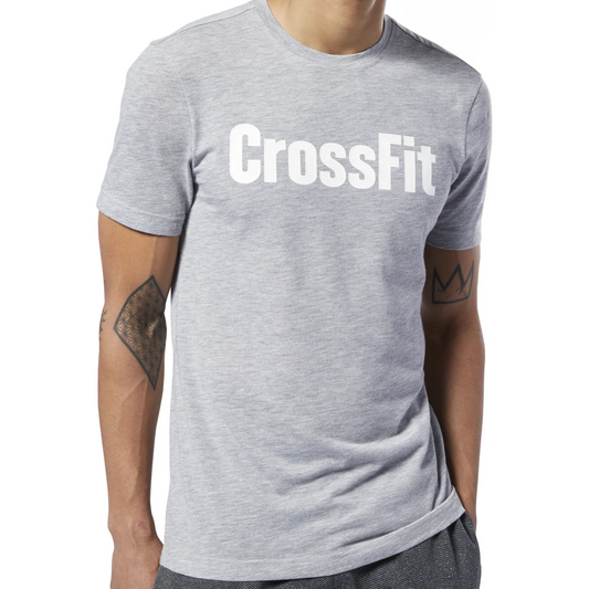 Medium Grey Heather / White-