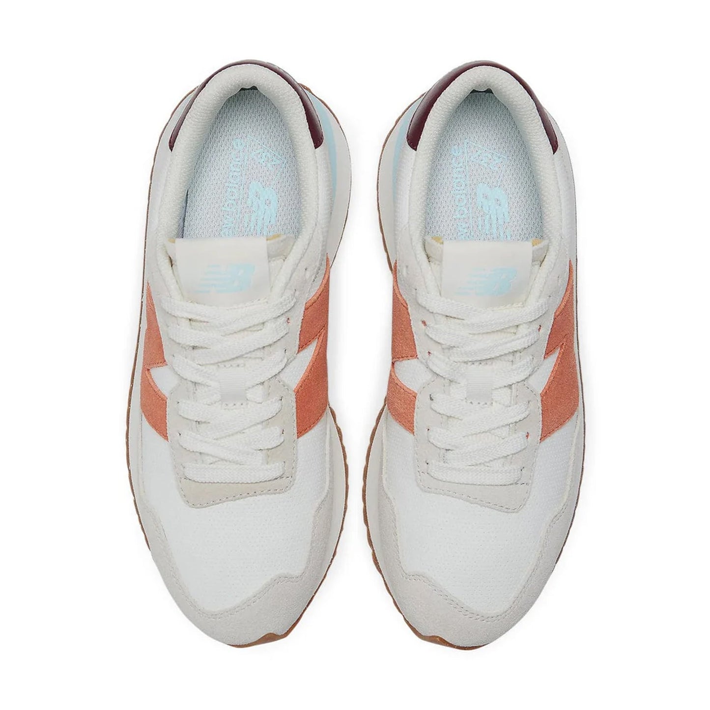 New Balance Men's 237 'White Ghost Pepper' Sneakers