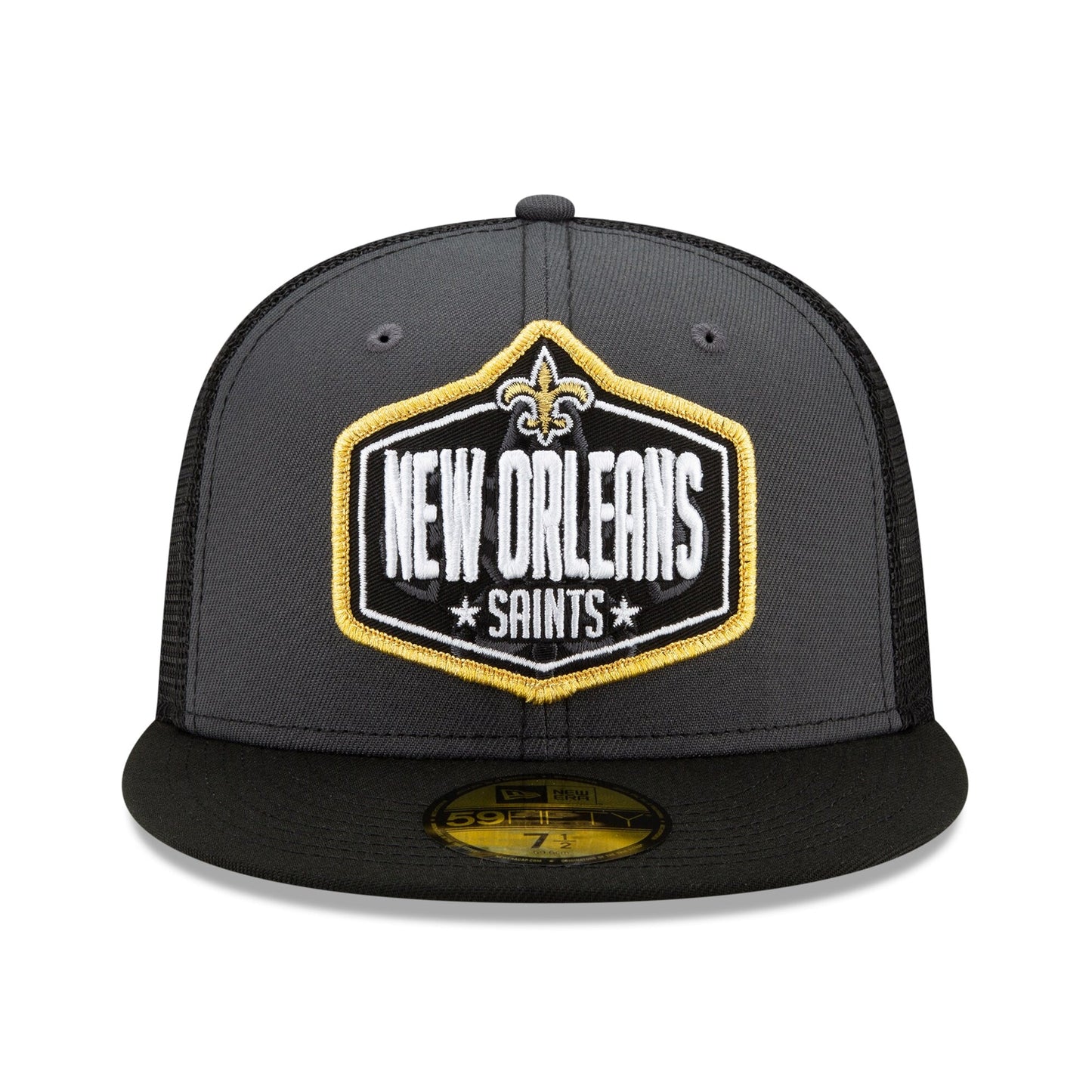 New Era Men's NFL 2021 Draft 59Fifty Fitted Saints