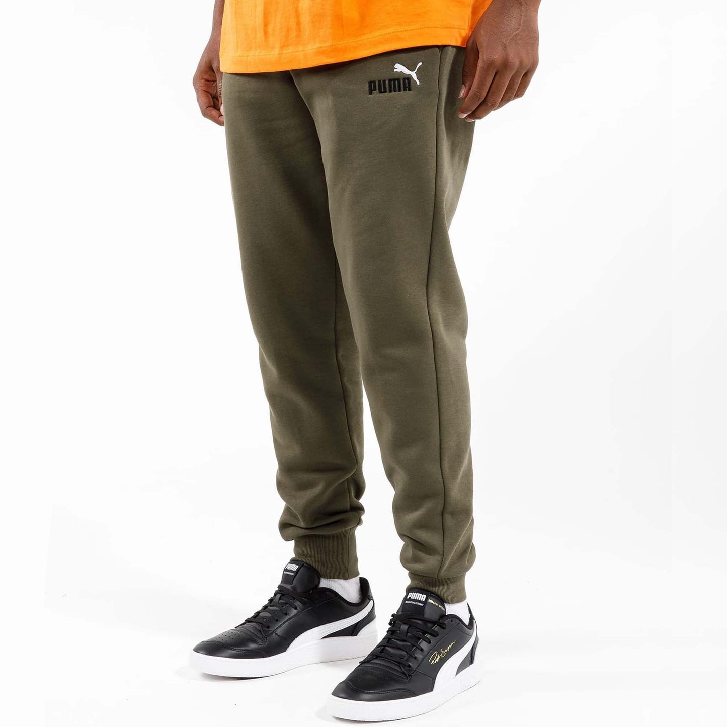 Puma Men's Essential+ Embroidery Logo Pant Fleece Pants
