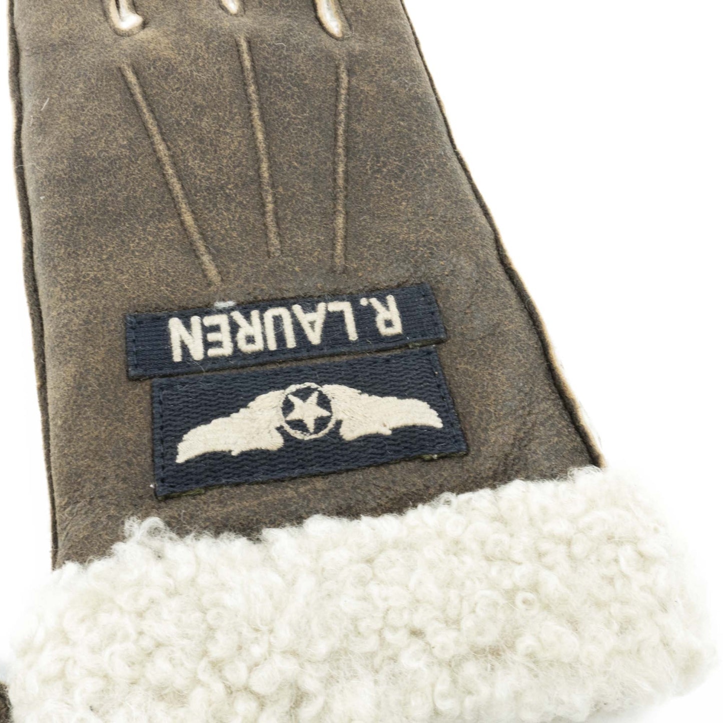 Men's Polo Ralph Lauren Military Shearling Gloves