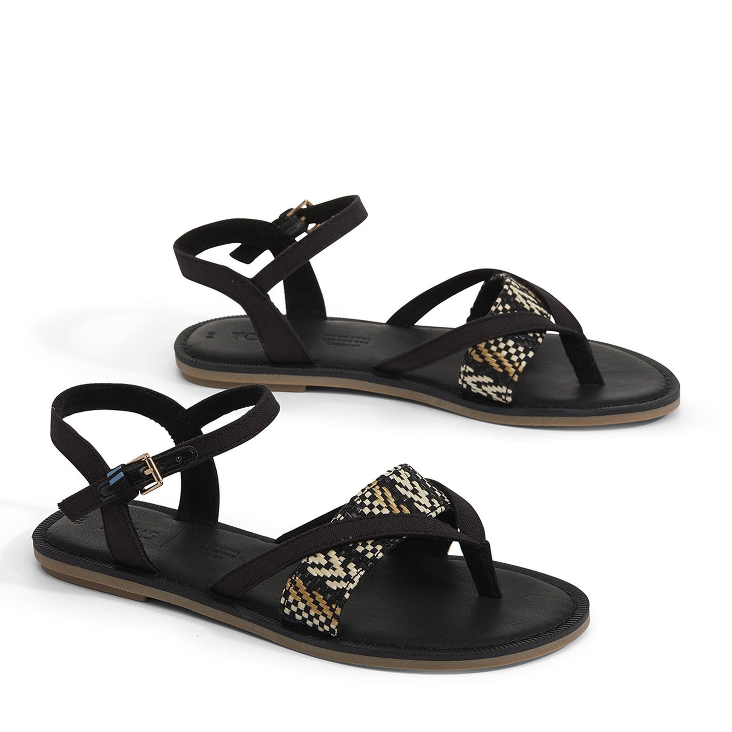 Blk Canvas/Geo Woven-