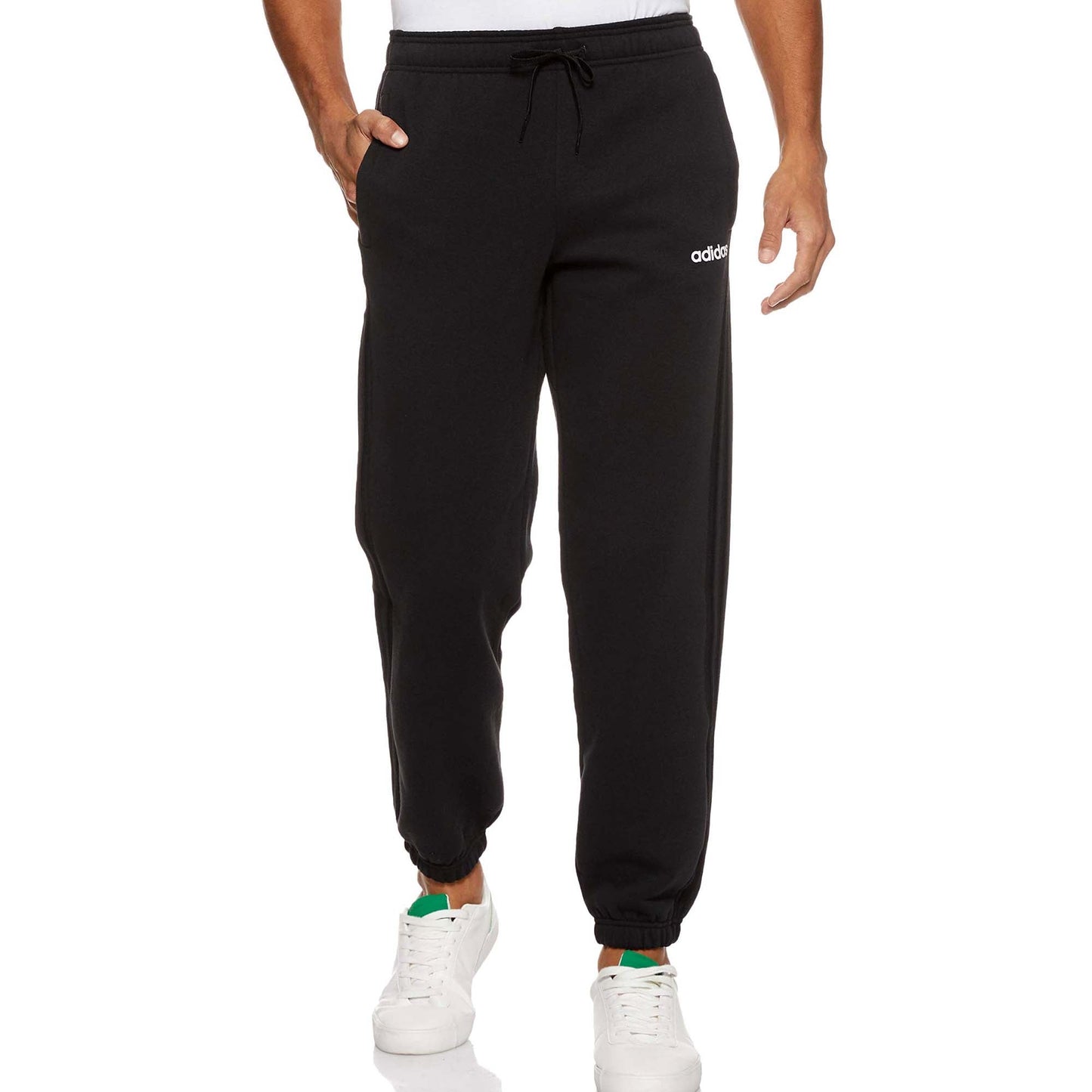 adidas Men's Essentials 3 Stripes Fleece Pants