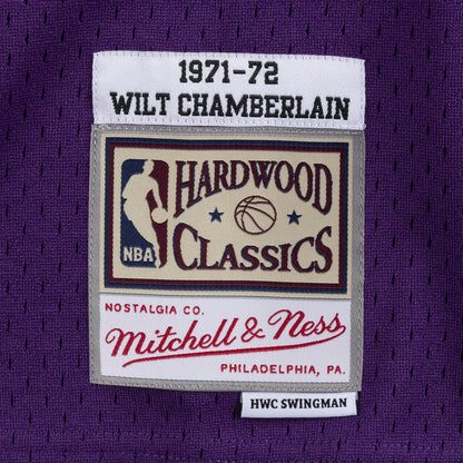 Mitchell & Ness Men's NBA Swingman Jersey La Lakers 71-72 Wilt Chamberlain