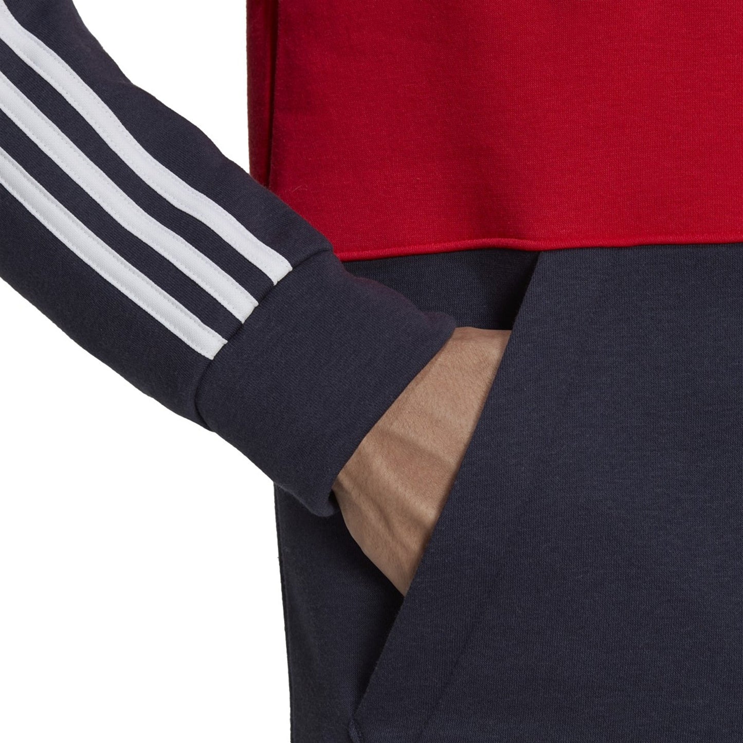 adidas Men's Essentials Fleece Colorblock Hoodie