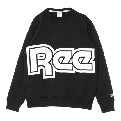 Reebok Men's Classics International Red Button Sweatshirt Sweaters