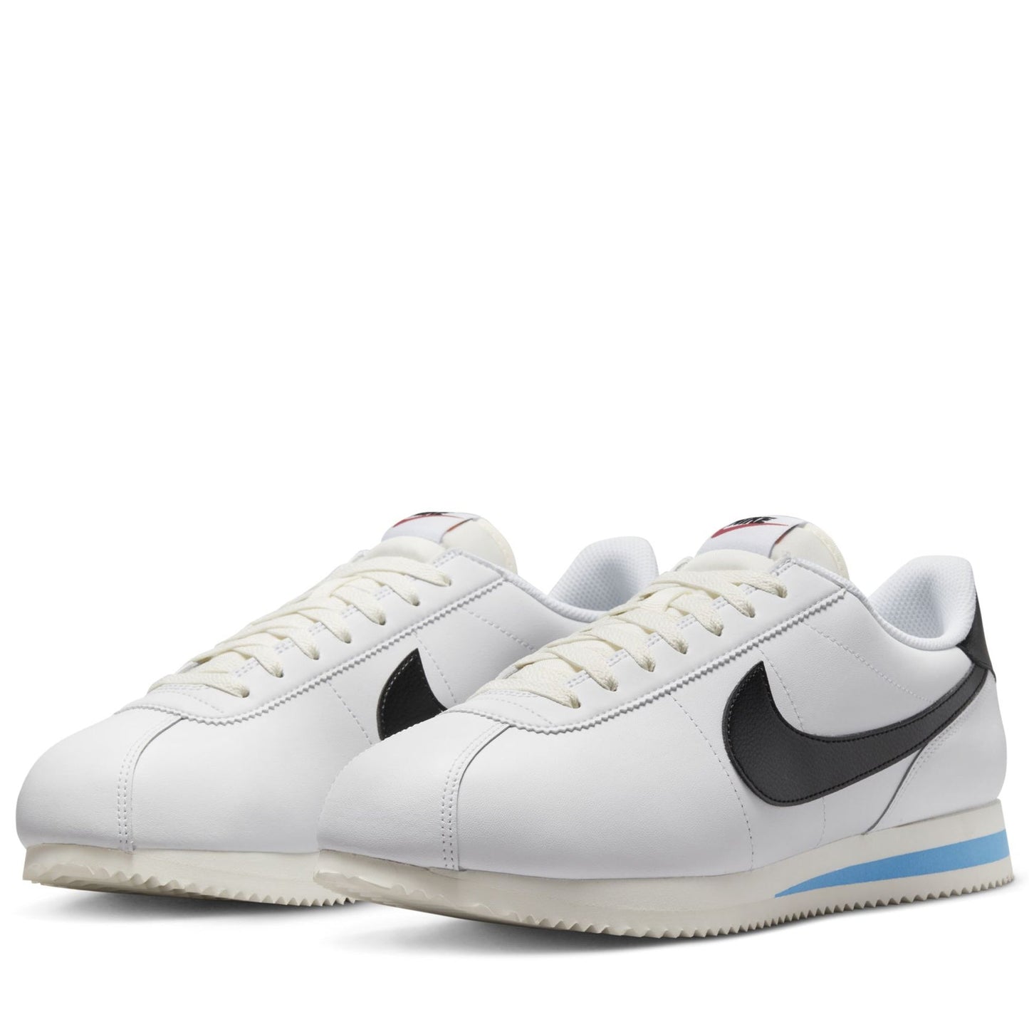 Nike Men's Cortez '23 'White Black Light Photo Blue' Sneakers