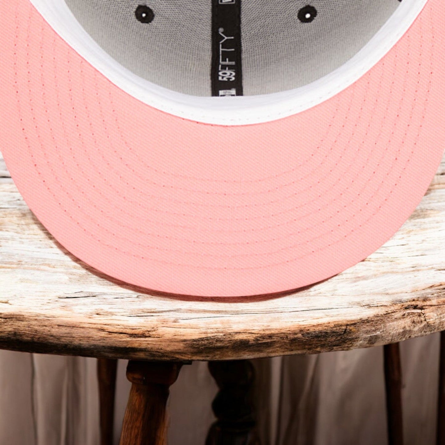 New Era Men's NBA 5950 Pink Glow Fitted Hats
