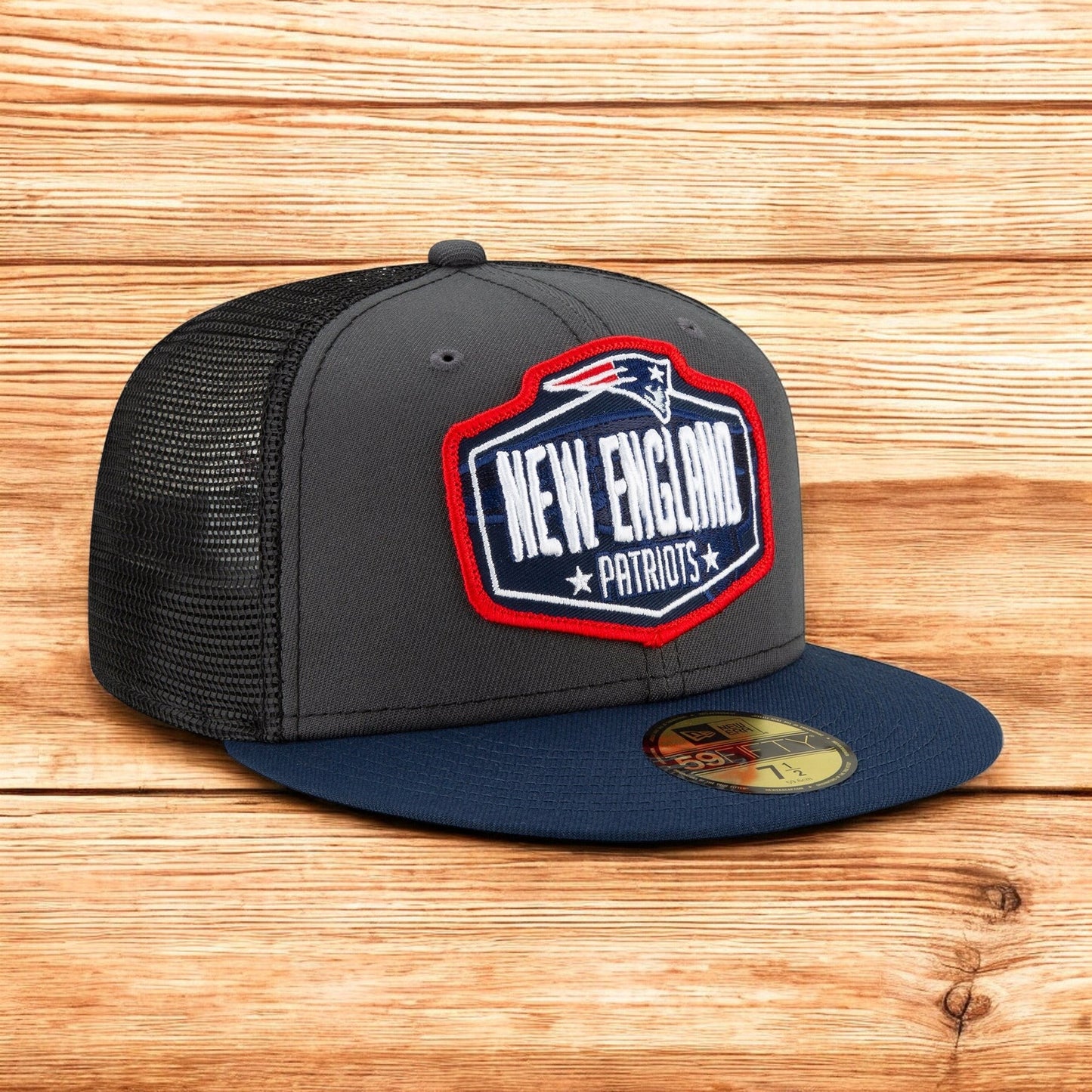 New Era Men's NFL 2021 Draft 59Fifty Fitted Patriots
