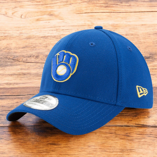 Men's New Era MLB 39Thirty Flex Fit Cap - Milwaukee Brewers