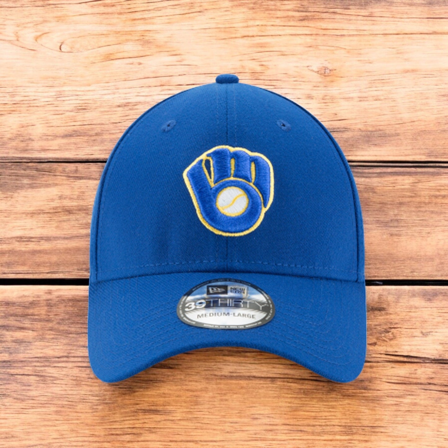 Men's New Era MLB 39Thirty Flex Fit Cap - Milwaukee Brewers