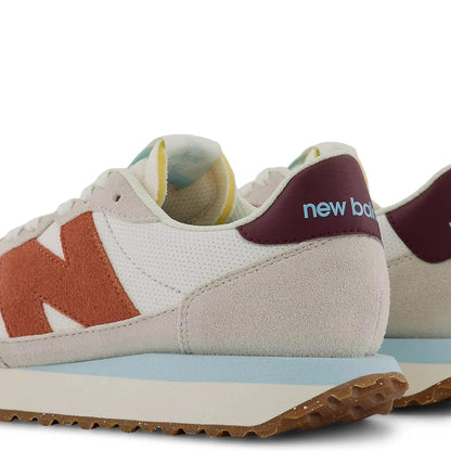 New Balance Men's 237 'White Ghost Pepper' Sneakers