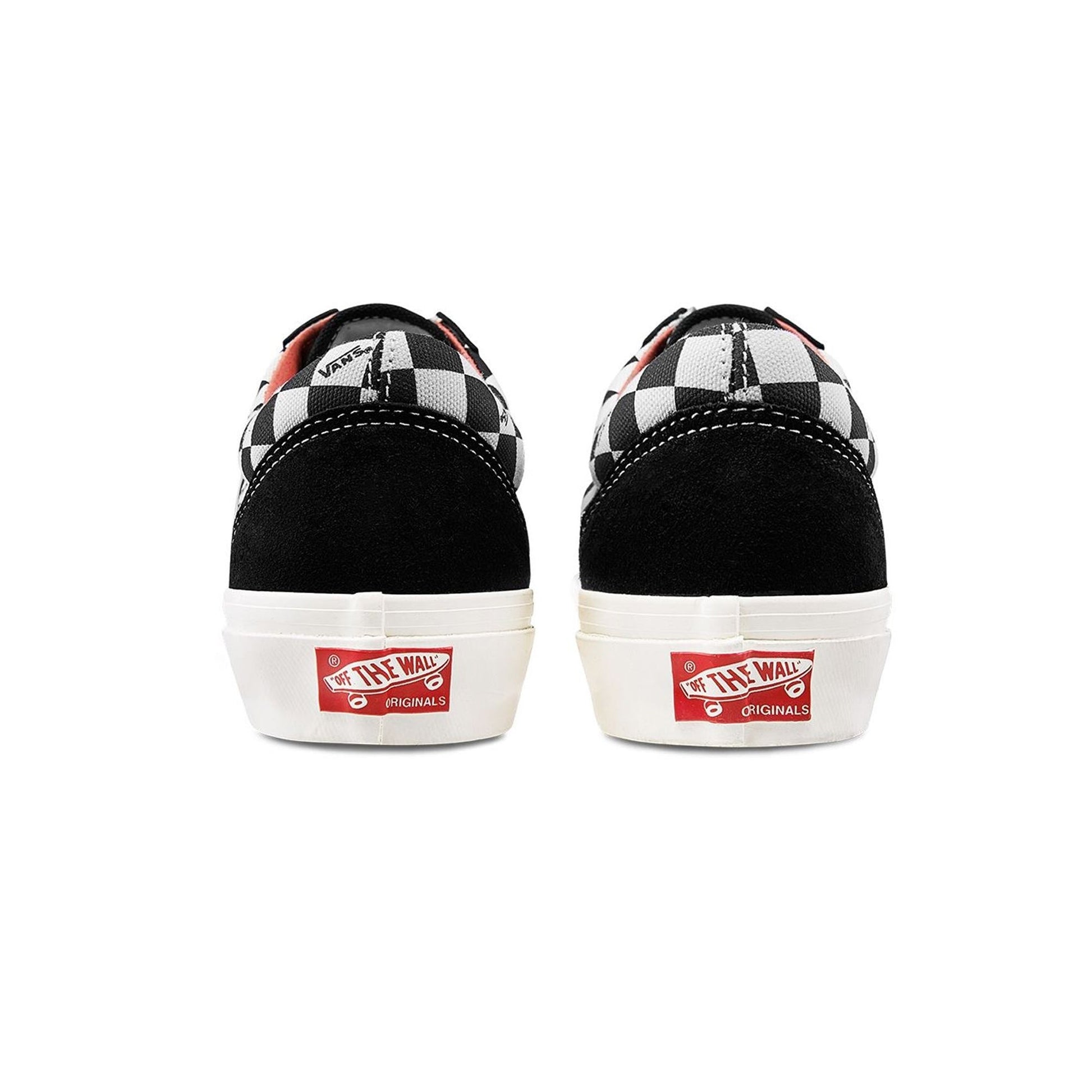 (Suede/Canvas) Checkerboard Black/Marshmellow-