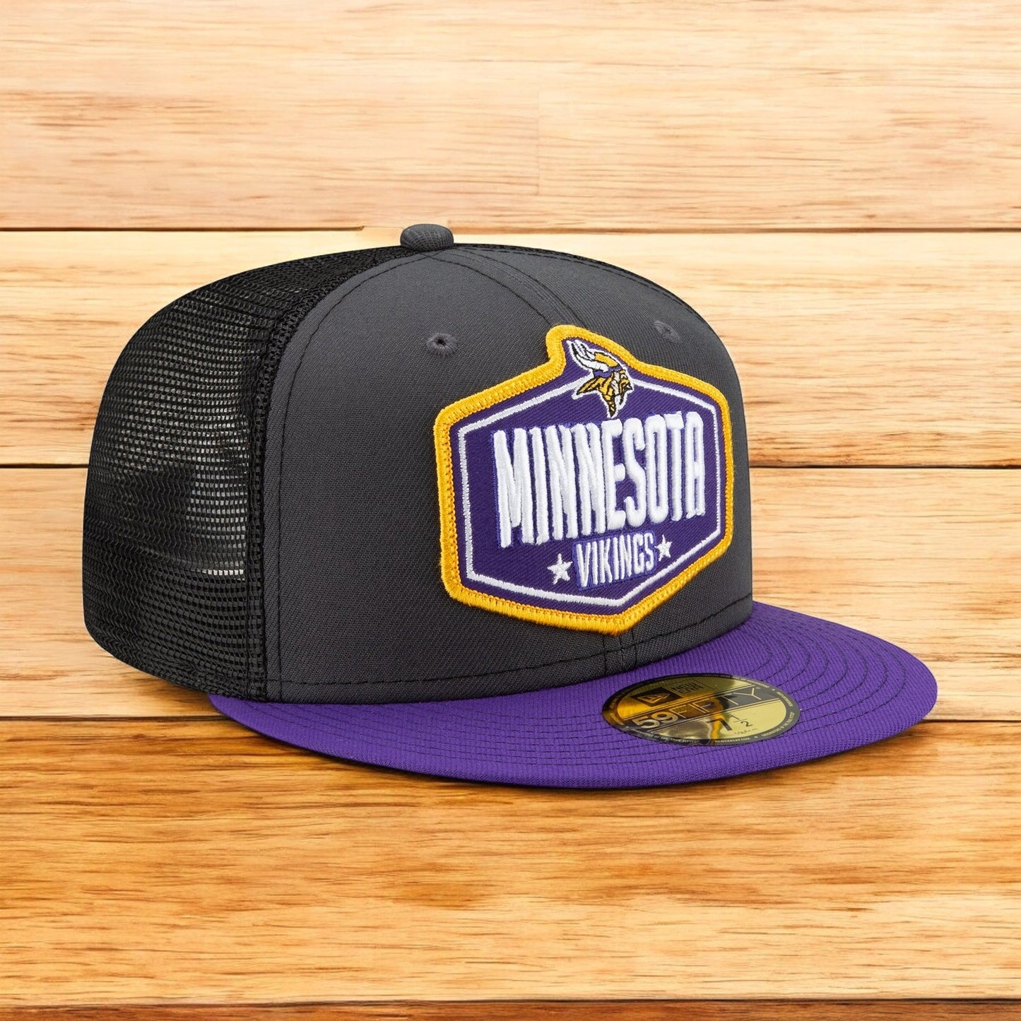 Men's New Era NFL 2021 Draft 59Fifty Fitted - Minnesota Vikings