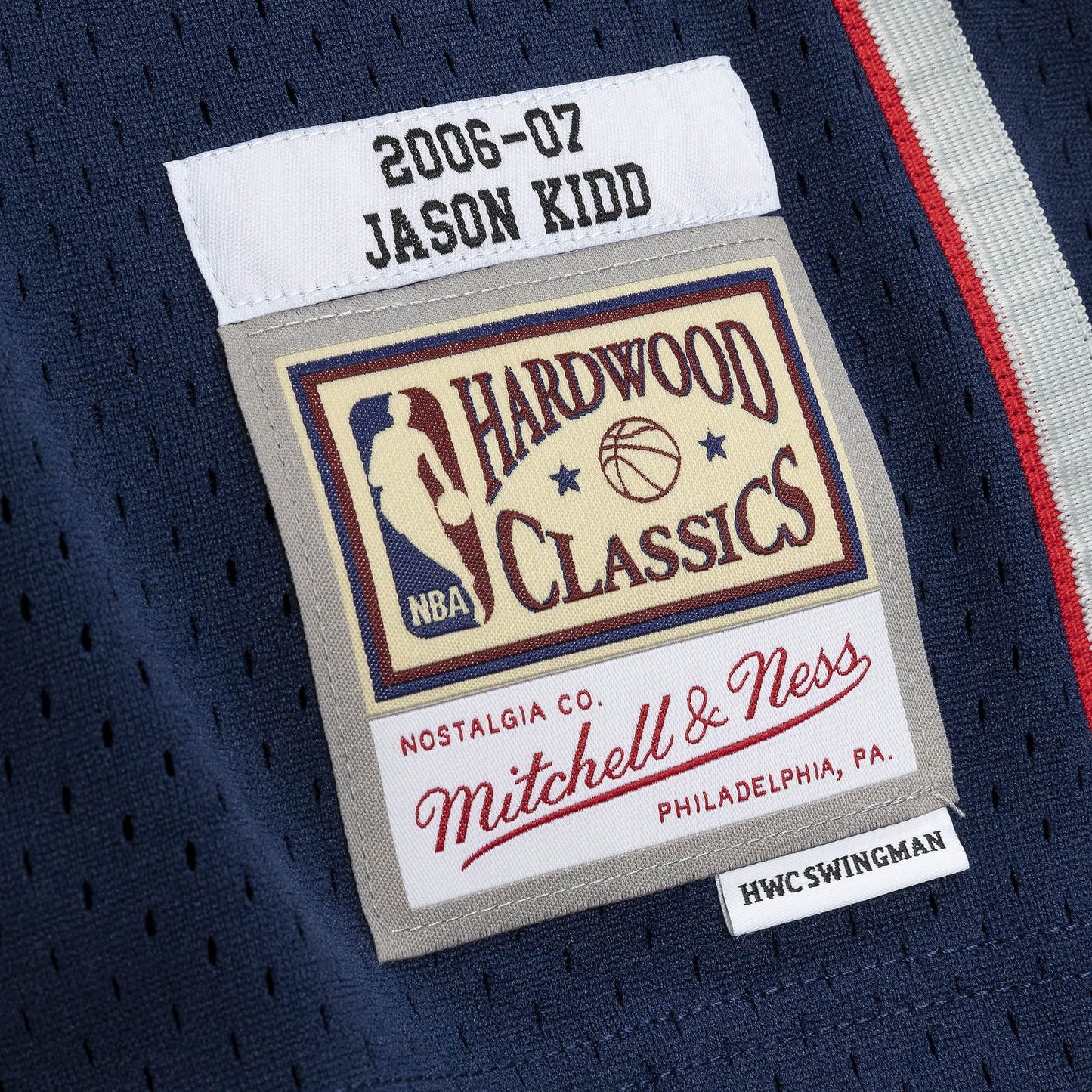 Mitchell & Ness Men's NBA Swingman Jersey Nj Nets 06 Jason Kidd Jerseys