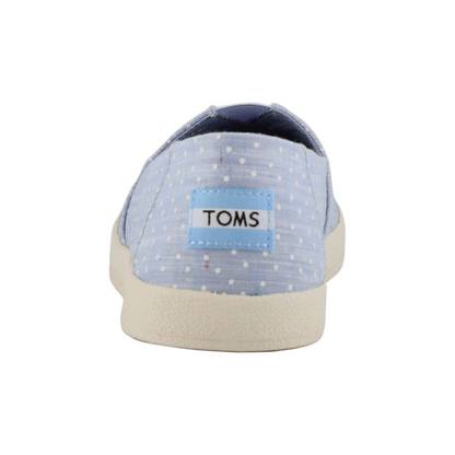 Light Bliss Blue Chambray Dot-
