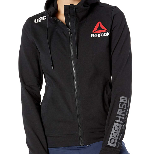 Reebok Women's UFC Fighter Kit Walkout Hoodie
