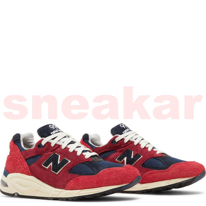 New Balance Men's X Teddy Santis 990V2 Miusa Red