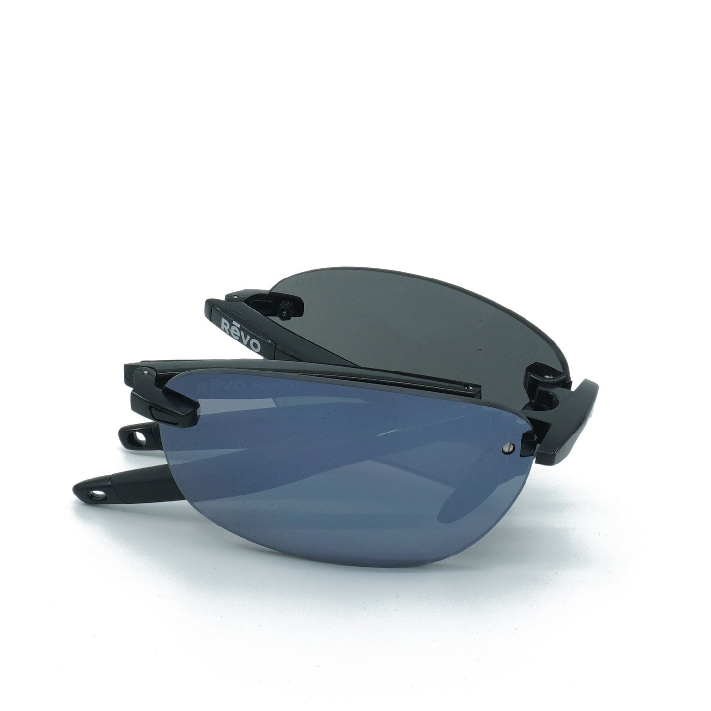 Revo Men's Descend Fold Polarized Sunglasses